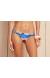 Calcinha franzida estampada Calcinha Alisha
