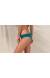 Calcinha verde franzida lateral Calcinha Loren Greenlike