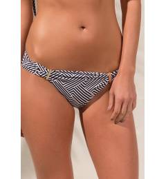 Calcinha estampa geometrica Calcinha Tule Ziggy