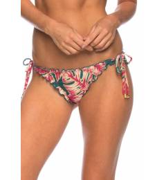 Calcinha lacinho ripple costela de adao Bottom Hibisco Ripple