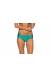 Calcinha larga franzida azul Bottom Scales Media Blue