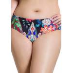 Calcinha hot pants estampada plus - Bottom Bella Jardim Escuro Plus