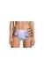 Calcinha estampada com strappy lateral - Bottom Cropped Flor De Kaki