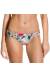 Calcinha floral franzida c/ detalhe dourado Bottom La�o Florzinhos