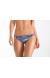 Calcinha fixa estampada detalhe dourado Bottom Rosa Marinha