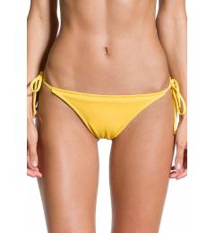 Calcinha lisa amarela frufru - Bottom Sol Amarelo