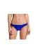 Calcinha inteira frufru azul - Bottom Sol Cobalt