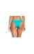Calcinha lisa azul franzida - Bottom Transparency Turquoise