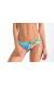 Calcinha estampa tropical detalhe dourado Calcinha Lagoa Azul
