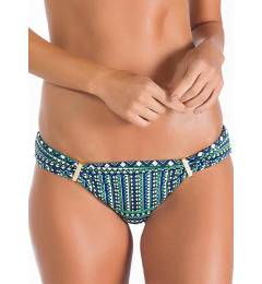 Calcinha estampada detalhe dourado Calcinha Paulistano