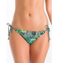 Calcinha lacinho estampa geometrica floral Calcinha Peri