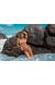 Calcinha lacinho crochet concha Calcinha Cropped Crochet