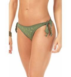 Calcinha laco bordado dourado Calcinha Ripple Bordado