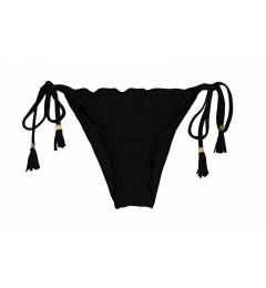 Calcinha Ambra Black Frufru Bottom Ambra Preto Eva