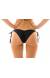 Calcinha Ambra Black Frufru Bottom Ambra Preto Eva