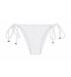 Calcinha Acessorio Bolinha Bottom Branco Tri Lacinho