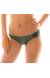 Calcinha Franzida Medio Bottom Croco Transpassado