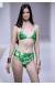 Calcinha verde pantanal Bottom Folhagem Hot Pant