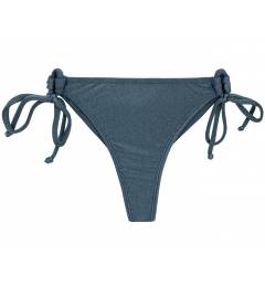 Calcinha Azul Fio Dental Lacinho Bottom Galaxia Detail