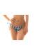 Calcinha estampa geometrica frufru Bottom Geometric Frufru