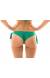 Calcinha Verde La�o Bottom Malaquita Babado