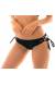 Calcinha Lateral Rolote Bottom Marrakesh Preto Cortinao