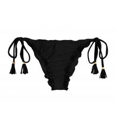 Calcinha Frufru Preto Bottom Marrakesh Preto Frufru