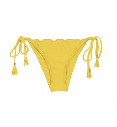 Calcinha Amarelo Ouro Frufru Bottom Melon Eva