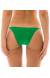 Calcinha Rolote Verde Mato Bottom Peter Pan Lacinho