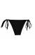 Calcinha Preto Beach Bottom Preto Lacinho