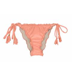 Calcinha frufru rose brilho Bottom Rose Frufru
