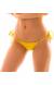 Calcinha Amarelo Ouro Bottom Tempero Lacinho