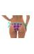 Calcinha de biquini lacinho estampa xadrez Calcinha Bikini Xadrez