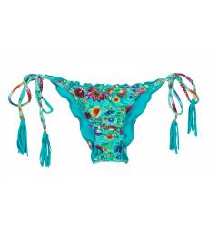 Calcinha frufru empina bumbum floral Calcinha Bloom Frufru