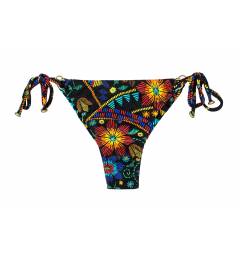 Calcinha lacinho argola estampa bordado Calcinha Bordado Cheeky