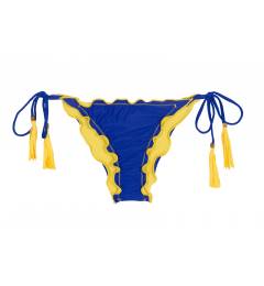 Calcinha color tradicional Calcinha Color Yellow Blue