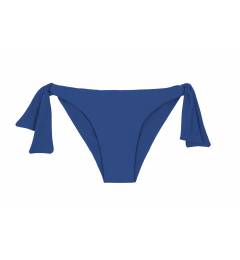 Calcinha azul la�o Calcinha Denim Babado