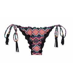 Calcinha frufru estampa paete Calcinha New Ethnic Fru Fru