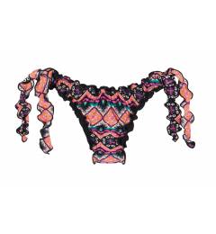 Calcinha lacinho frufru paete Calcinha New Ethnic Push Up