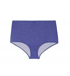 Calcinha alta lurex day Calcinha Radiante Azul Marinho Hot Pant