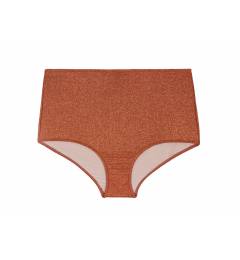 Calcinha alta noon lurex Calcinha Radiante Canela Hot Pant