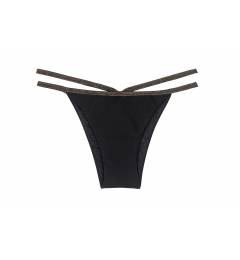 Calcinha de biquini reta strappy sport Calcinha Radiante Cropped Neck