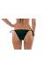 Calcinha reta lacinho com lurex Calcinha Radiante Preto Lacinho