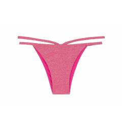 Calcinha strappy chic pink Calcinha Radiante Rosa Tomara Que Caia