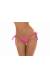 Calcinha reta lacinho chic pink Calcinha Radiante Rosa Tri