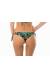 Calcinha la�o estampa natureza Calcinha Reality Flower Babado