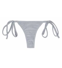 Calcinha lacinho prata Calcinha Silver Tri Micro