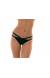 Calcinha strapy all black Calcinha Triangulo Preto