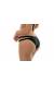 Calcinha strapy all black Calcinha Triangulo Preto