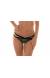 Calcinha de biquini embutida strappy lurex Calcinha Triangulo Radiante